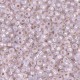 Miyuki rocailles kralen 11/0 - Dyed pink silver lined alabaster 11-643